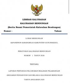 LPJ REALISASI APBKAL TAHUN ANGGARAN 2025